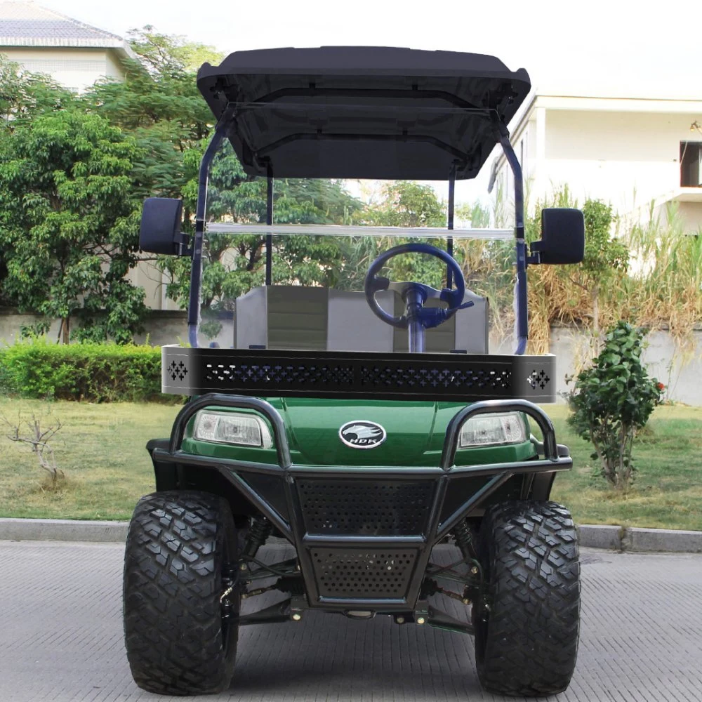 Hdk 4 Seater Electric Golf Cart with Rear Seat Hummer Golf Cart