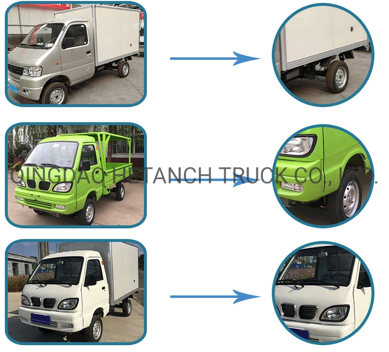 Electric Utility Truck of 600kgs Loading Weight