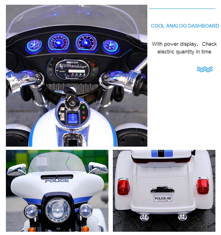 Children&prime;s Mini Motorcycle Kids Electric Car Police Motorcycle