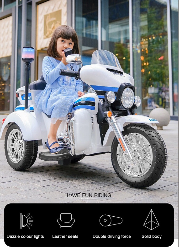 Children&prime;s Mini Motorcycle Kids Electric Car Police Motorcycle