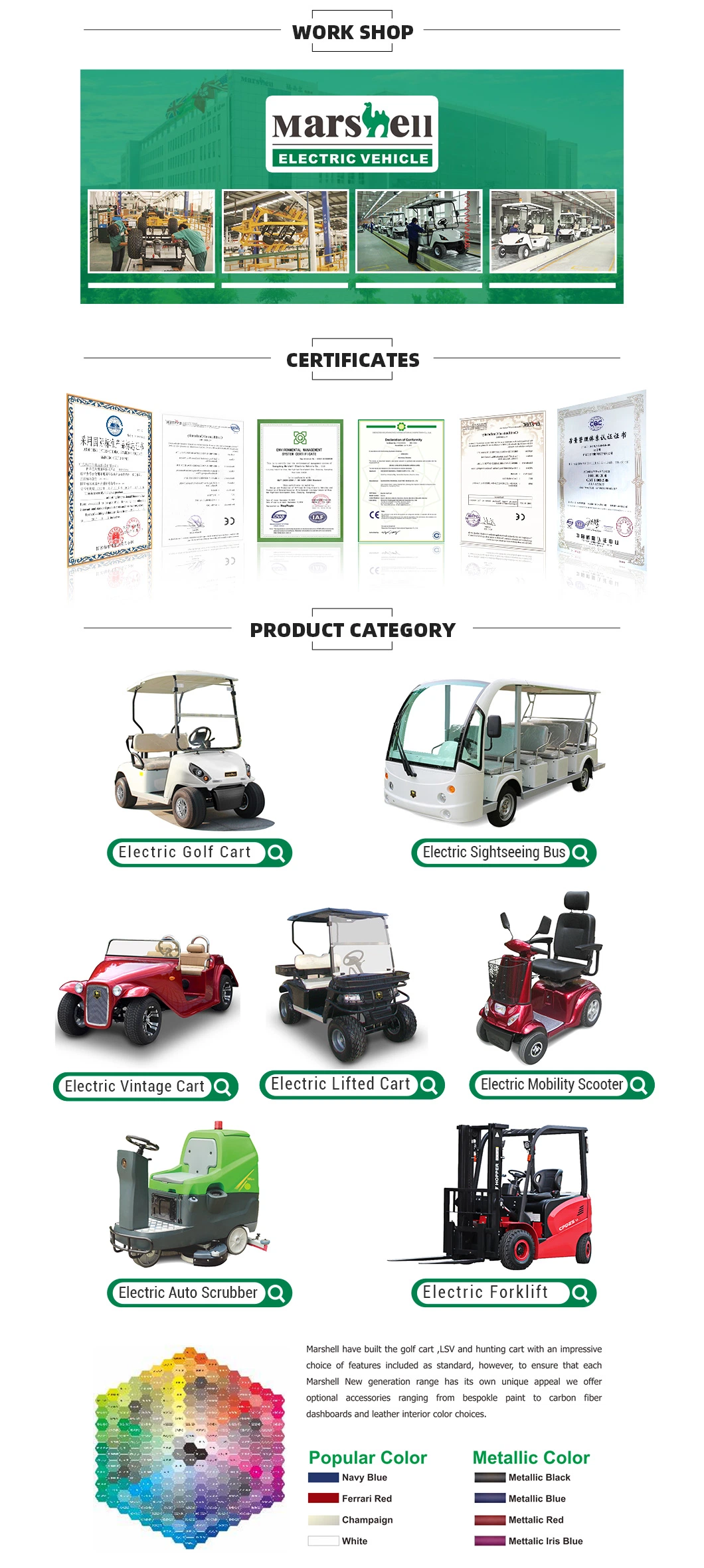 4 Seater China Electric Golf Carts with Ce Approve (DG-C4)