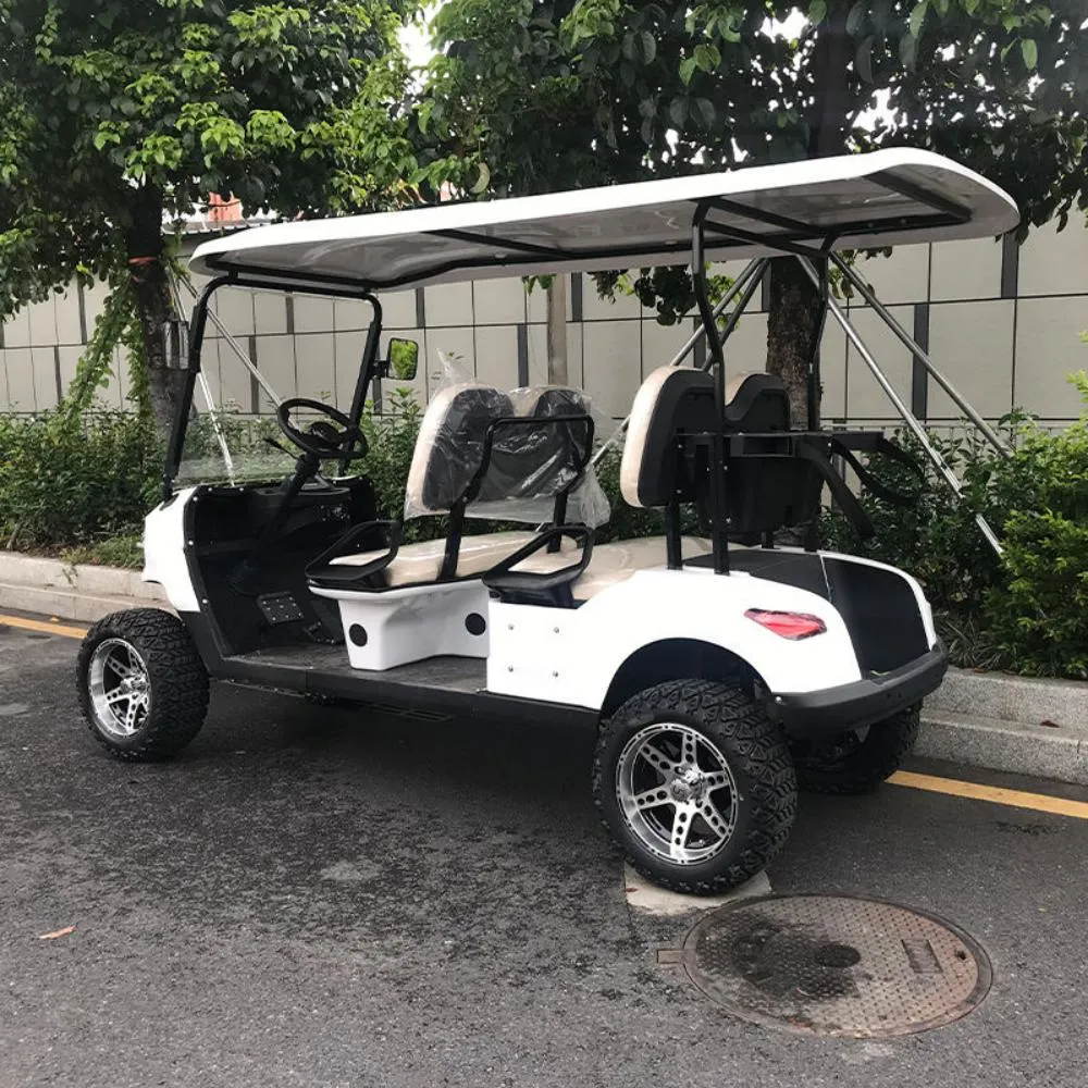 MMC 2023 New Chinese 48V 4 Wheel Golf Carts 4 Seater Electric Golf Kart