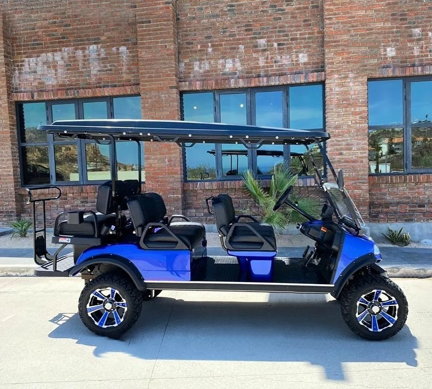 Chinese Cheap Street Legal 6 Seater Mini Electric Golf Carts with Lithium Battery