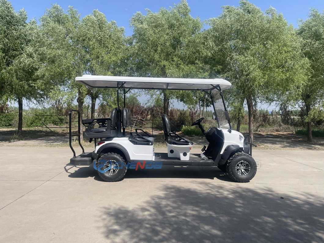 New Design High Performance Sightseeing Bus 6 Seats Electric Golf Cart for Sale