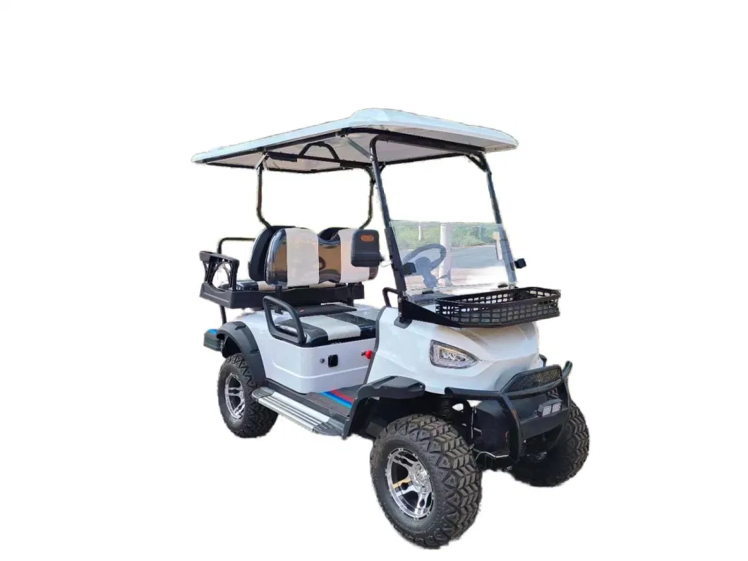 Chinese Custom Cheap 48V Icon 4X4 Electric Evolution Golfs Carts Electric 6 Seater 4seater Street Legal for Sale