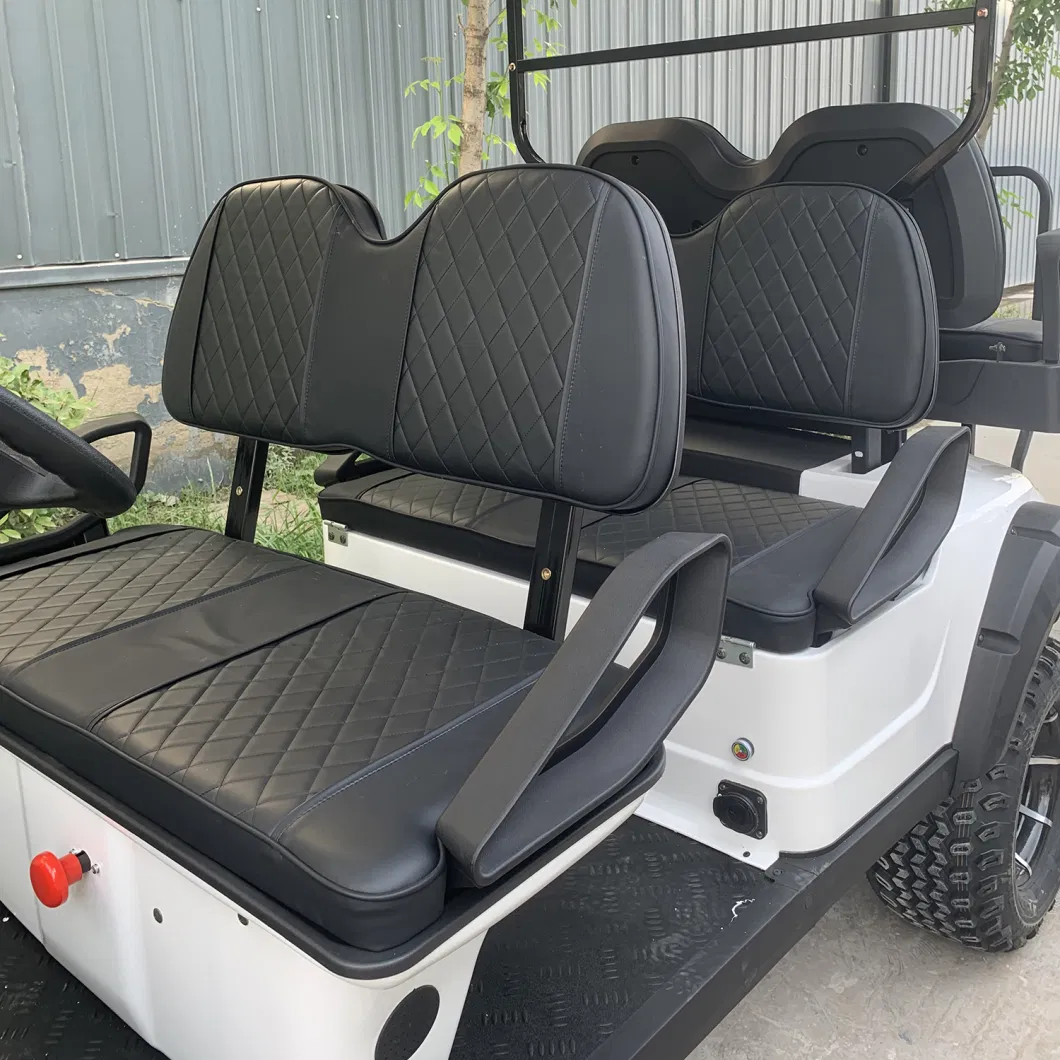 Hot Sale Wholesale Lithium Battery 6 Seater Electric Lifted Golf Cart