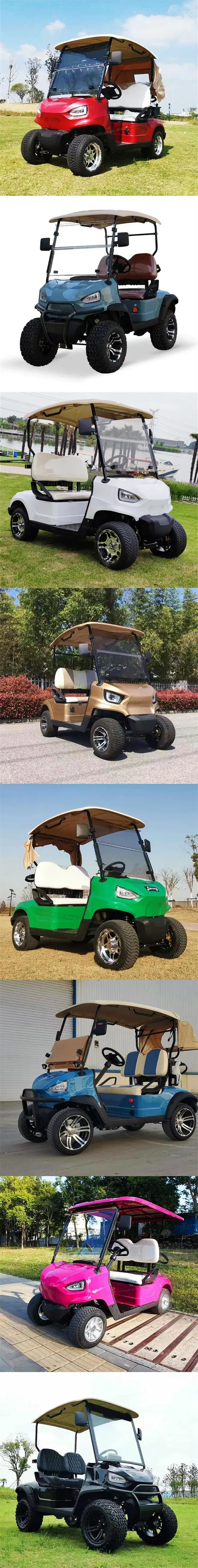 China Manufacture 72 Volt off Road Mini Golf Cart Have Ready Goods Wholesale Golf Carts