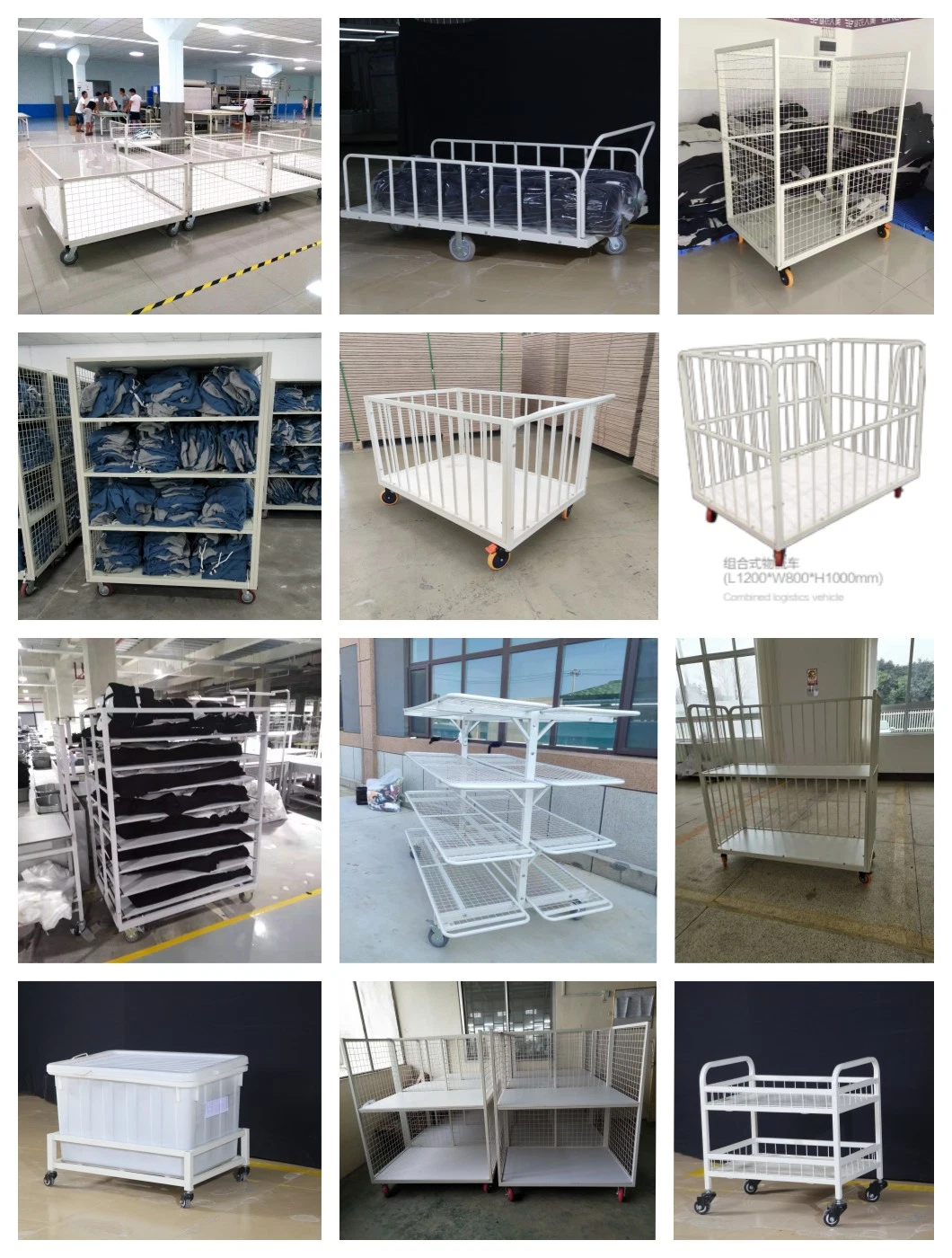 Size Customized Half Height Steel and Panels Mesh Vehicle