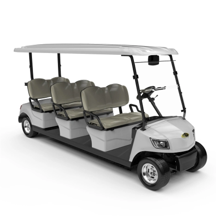 Marshell 6 Seater Fancy Hot Sale Battery Powered Golf Car Suitable Price Golf Cart with Windshield (DG-M6)