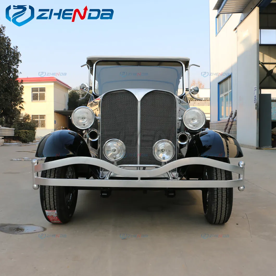 Zhenda Hot Sale Classic Black Retro Car/Classic Vintage Car