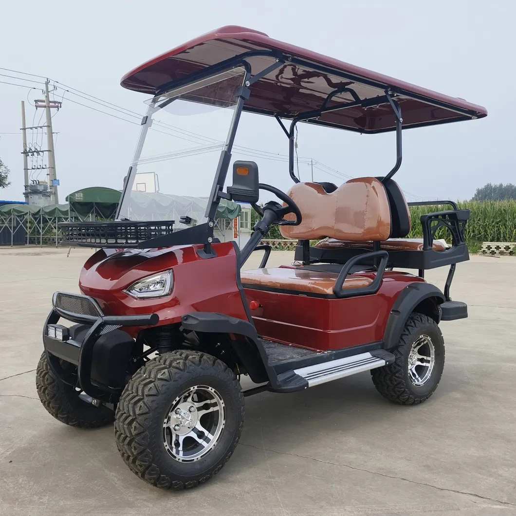 4 Seater Electric Hunting Lifted Golf Buggy for Holiday Village