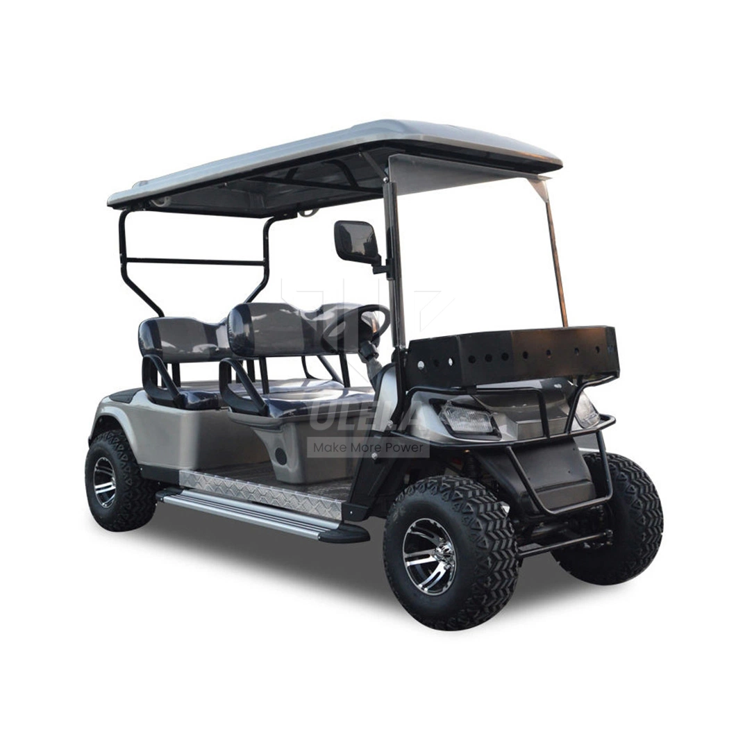 Ulela Largest Golf Cart Manufacturers 20-30 Km/H Max Speed Compact Electric Golf Buggy China 4 Seater Steeling Golf Cart