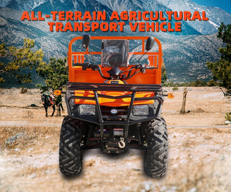 Online Technical Support 72V 4X4 Utility Electric ATV Farm Vehicle