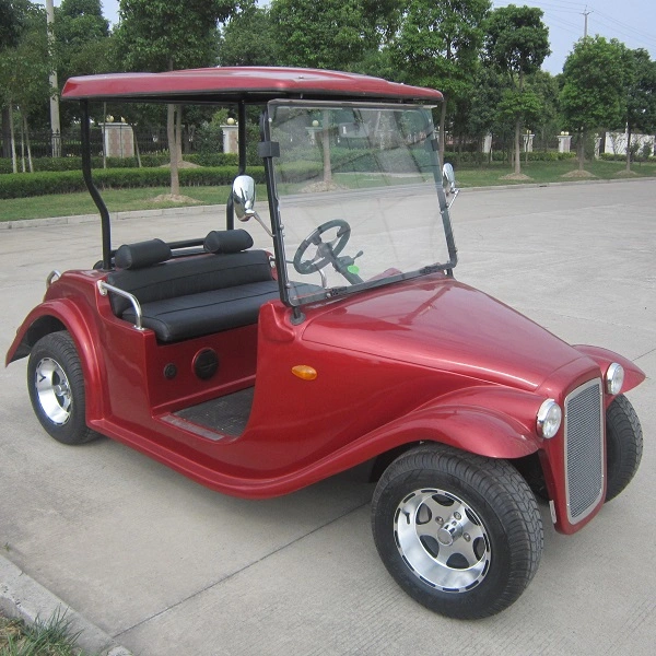 4 Seater Luxury Classic Electric Golf Kart for Sale with CE Electric Classic Car Electric Vintage Vehicle (DN-4D)