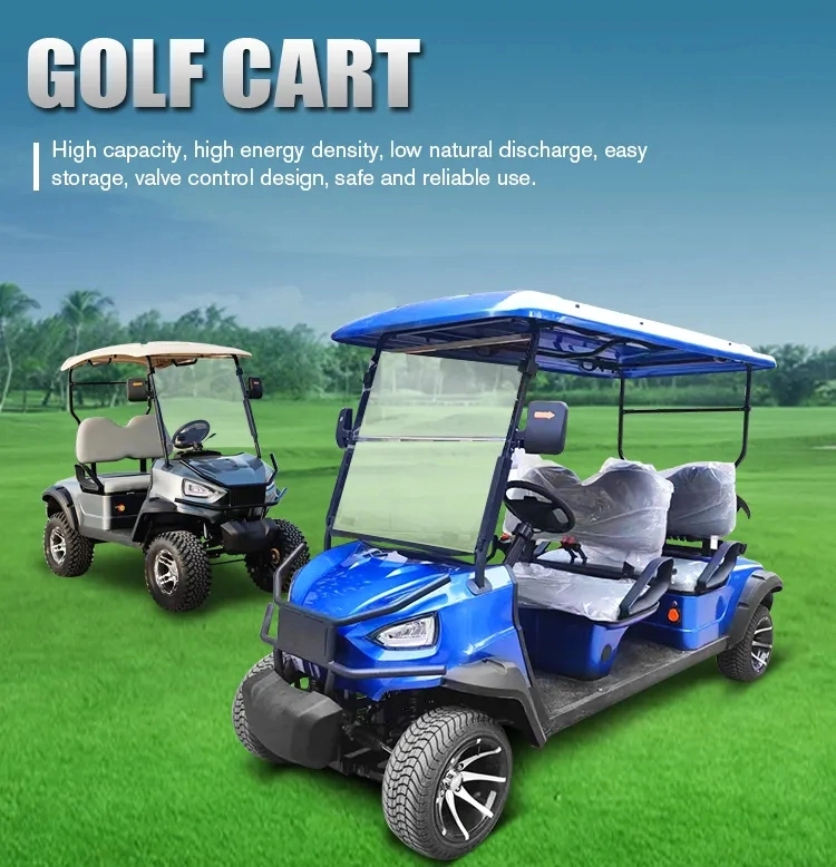 City Park Using! Competitive Price Custom 4 Seater Mini Electric Golf Cart High Speed Small 2+2 4 Seater Electric Golf Cart