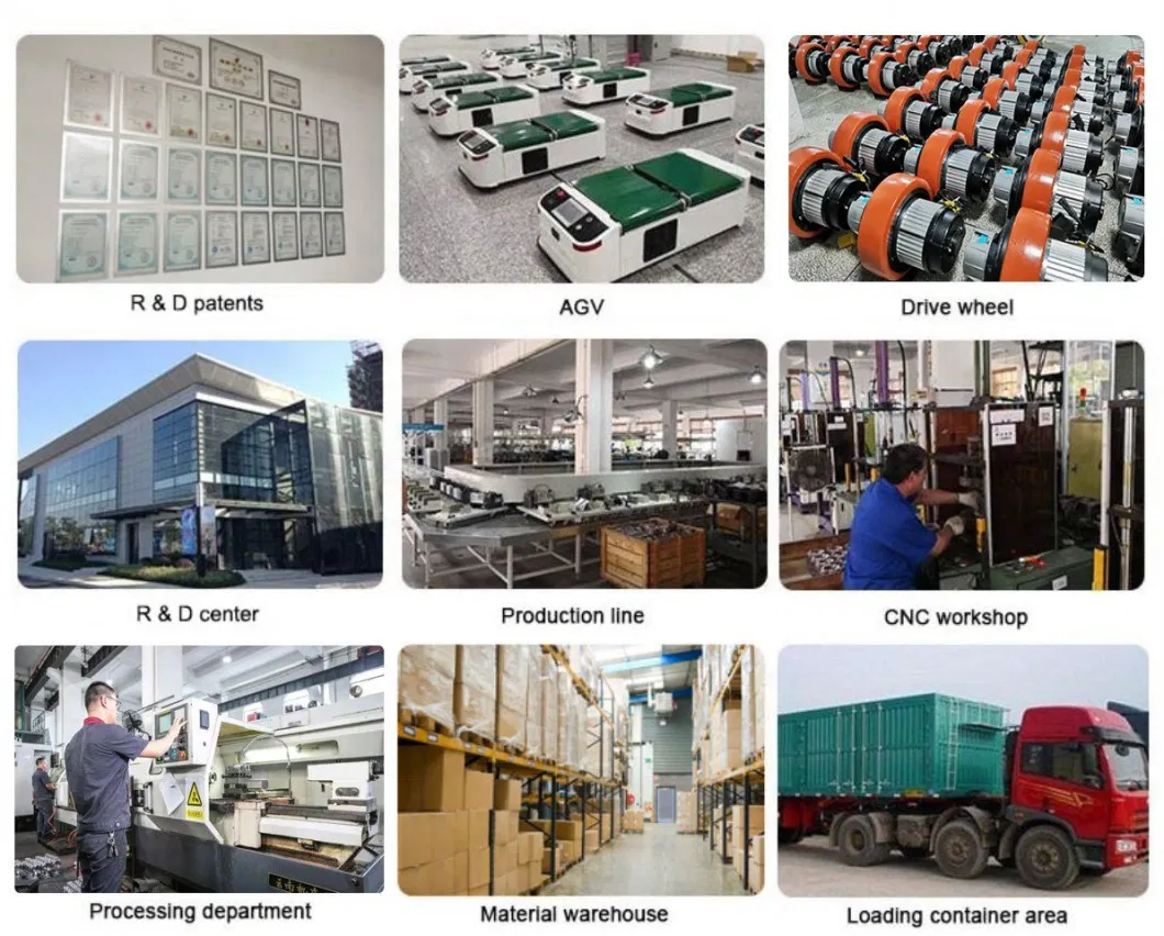 Can Be Customized 600kg Heavy Load Capacity Lurking Agv Robot Warehouse Way Agv Automated Guided Vehicle with Fast Robot Chassis (TZAGV-LB01)