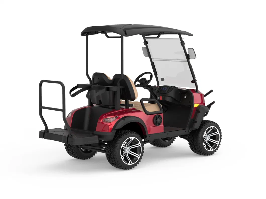 Electric Safety Personal Cart 2seats Hunting Model Colourful Golf Cart