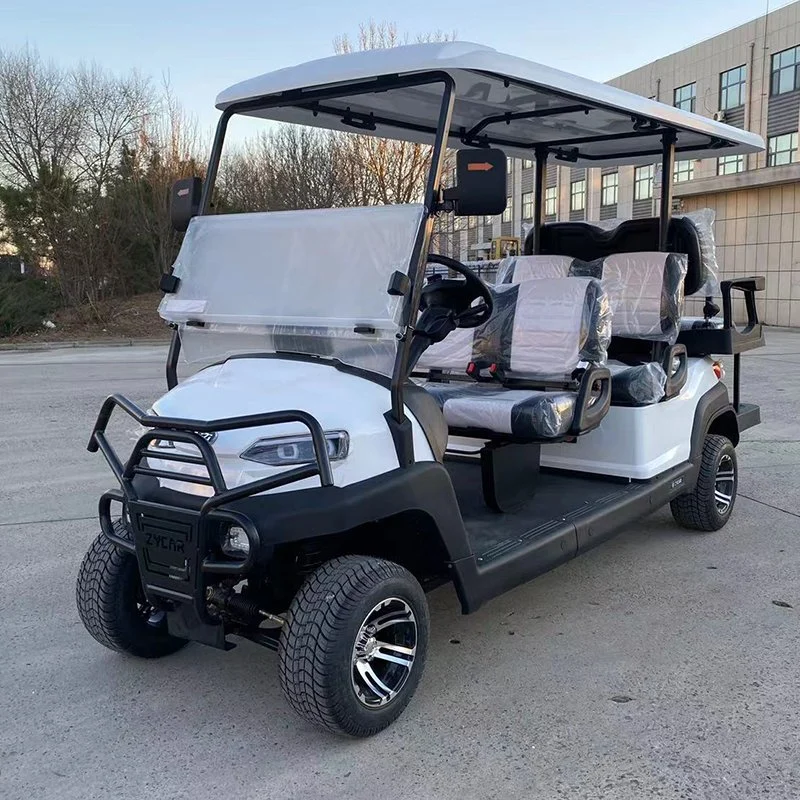 2024 Sightseeing Bus Hunting Club Golf Cart Custom Electric 4X4 Golf Cart for Sale