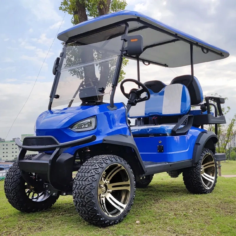 Most Popular 2+2 Seater Electric off-Road Golf Cart Adult Electric Four-Wheel Vehicle