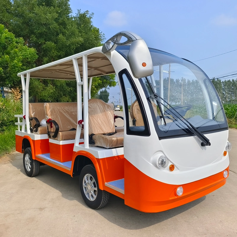 CE Approved Classic Car White Color 8 Person Utility Vehicle