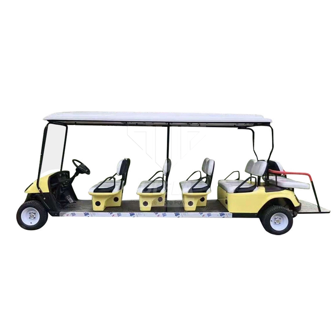 Ulela Advanced EV Golf Cart Dealers 4.5kw/5kw Power Golf Cart 4 Wheel Drive China 10 Seater Fancy Golf Carts