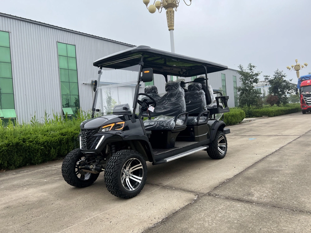 High Performance Best off Road Electric Golf Cart Price 2+2 Four Seater 48V/60V/72V Motorized EV Electric Golf Carts