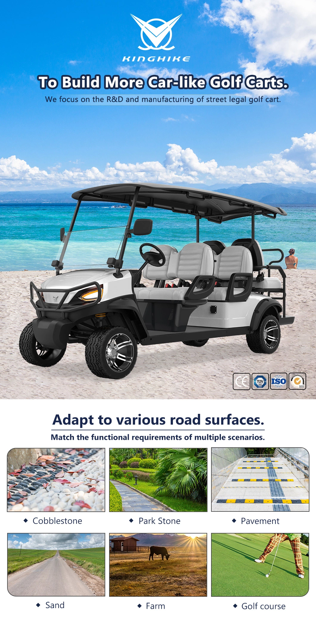 Custom Lifted Golf Carts for Sale Discount Electric Golf Carts