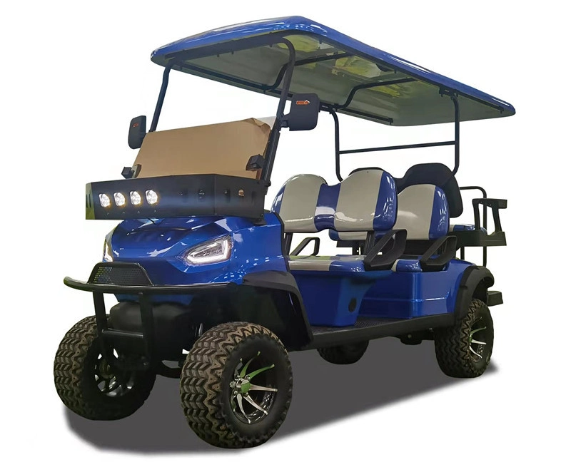 Custom 4 6 8 10 Seater Lithium Batteries Folding Golf Carts Electric Golf Cart