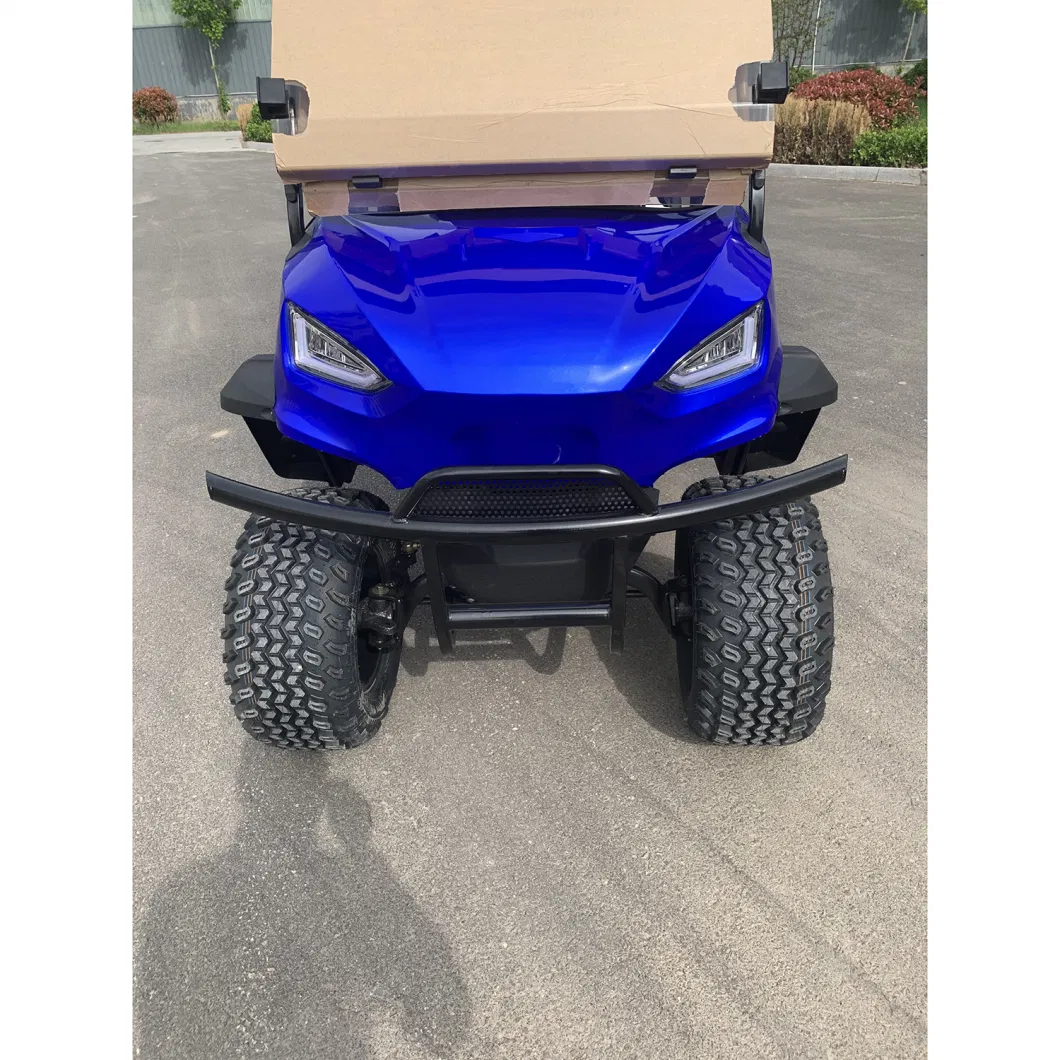 5kw Pmsm Motor Top Quality 6 Seater Lifted Electric Golf Cart