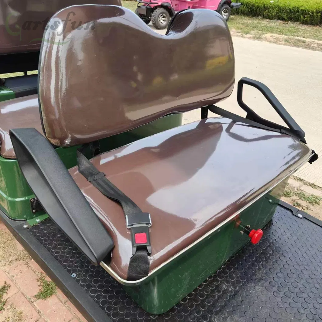 2-8 Seater Electric Powered Lifted Golf Car Utility Vehicle