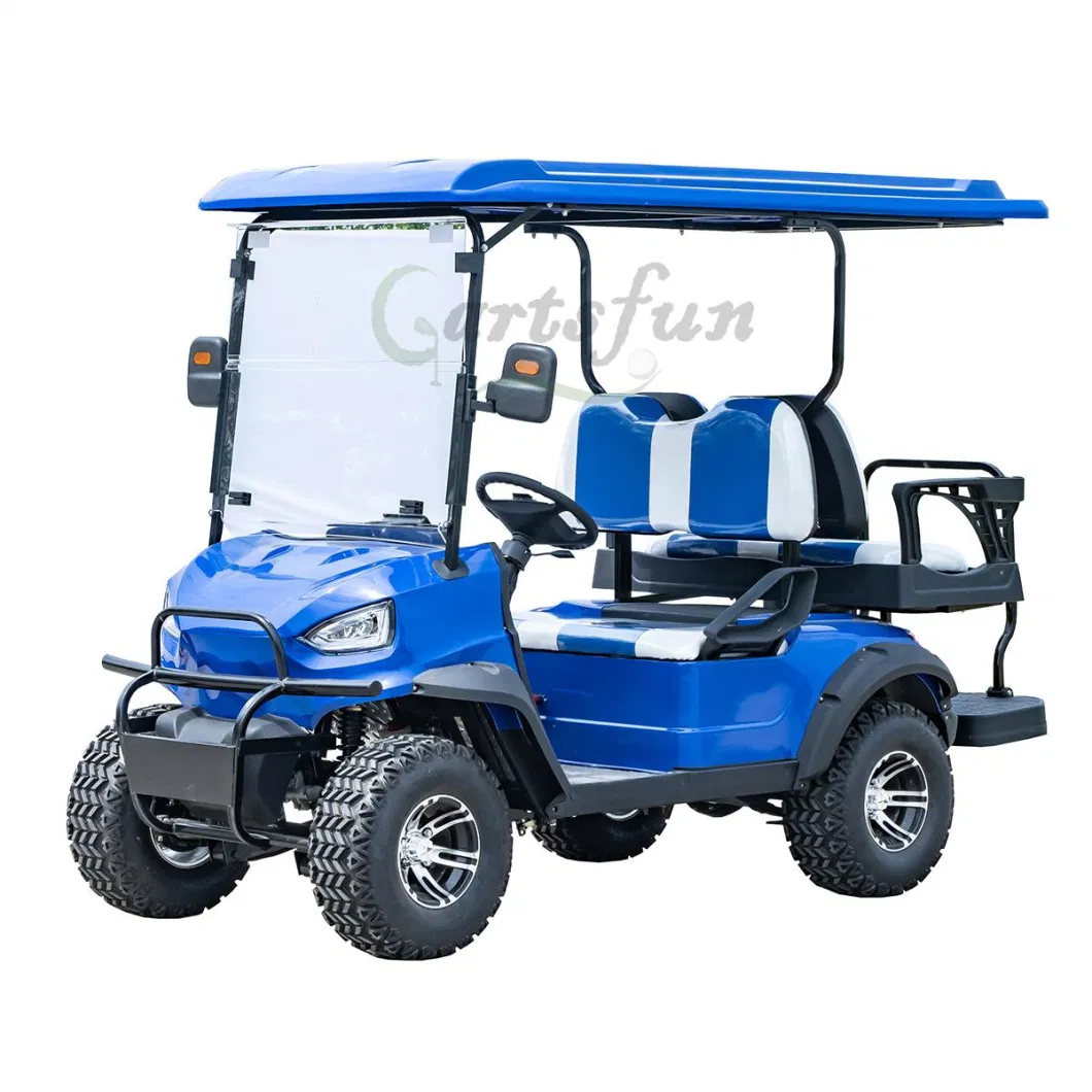 6 Seater Golf Cart Cheap Electric Golf Carts Club Car Lithium Battery Street Legal Golf Cart