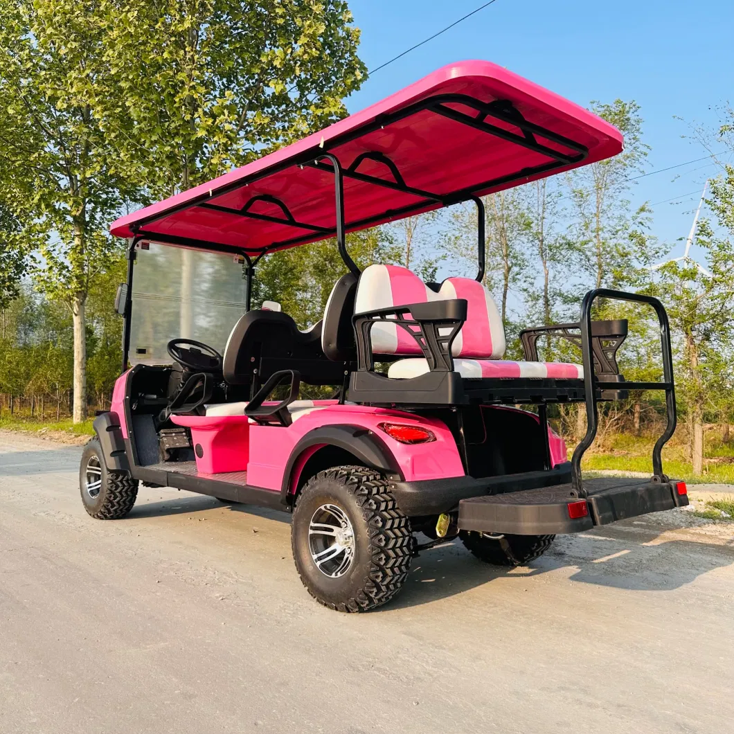 Electric Golf Cart 6 Seater off-Road Golf Cart Street Legal Vehicle