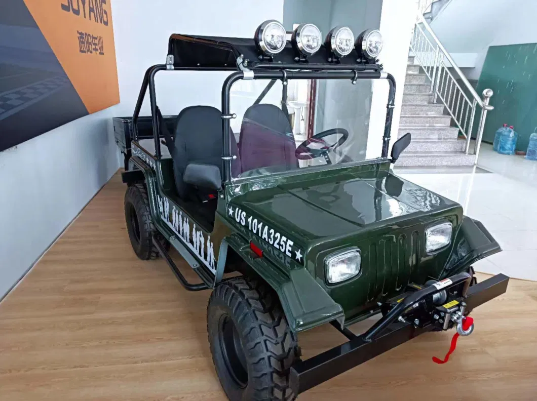 125cc Gasoline Mini Jeep Cool Golf Cart off Road Car Quad ATV