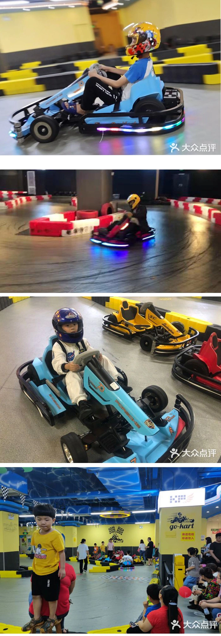 K9-2 Amusement Park Go Karting Cart APP Support Race Go Kart Ride on Car for Child Youth Adult