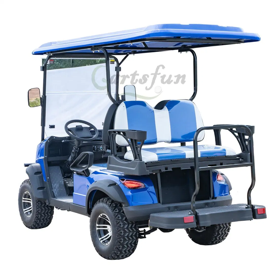 6 Seater Golf Cart Cheap Electric Golf Carts Club Car Lithium Battery Street Legal Golf Cart