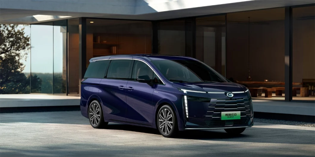 2024 GAC Trumpchi E8 7-Seat 2.0atk Luxury Chinese Electric MPV Phev New Cars in China with MPV Body Structure