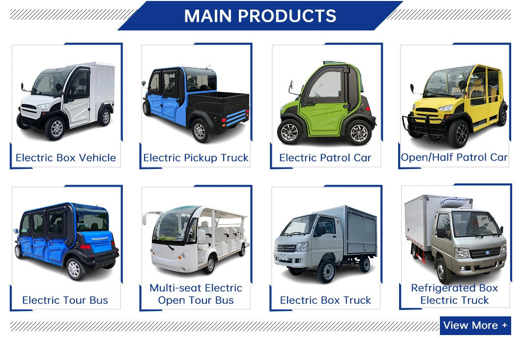 Urban Low Speed Municipal Electric Utility Vehicle EV Pickup Truck 2023