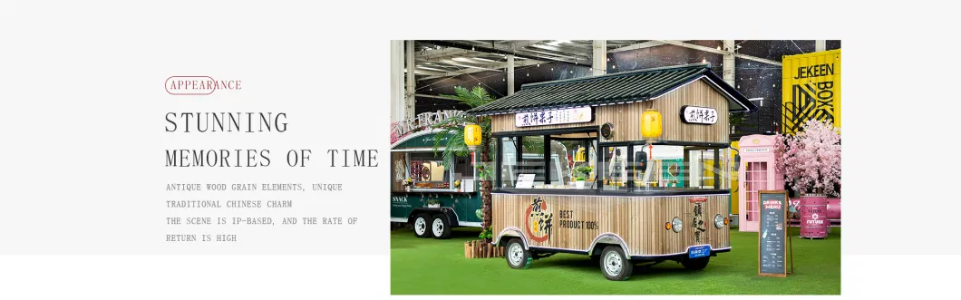 Jekeen Long Service Life Electric Food Truck Food Cart Snack for Sale-Gangnam