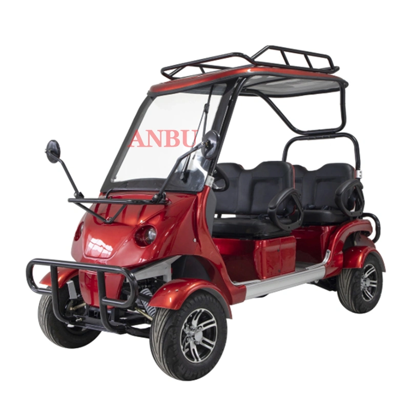 6-Seater Electric Handcart Lead-Acid Battery Wholesale Golf Cart Sightseeing Car