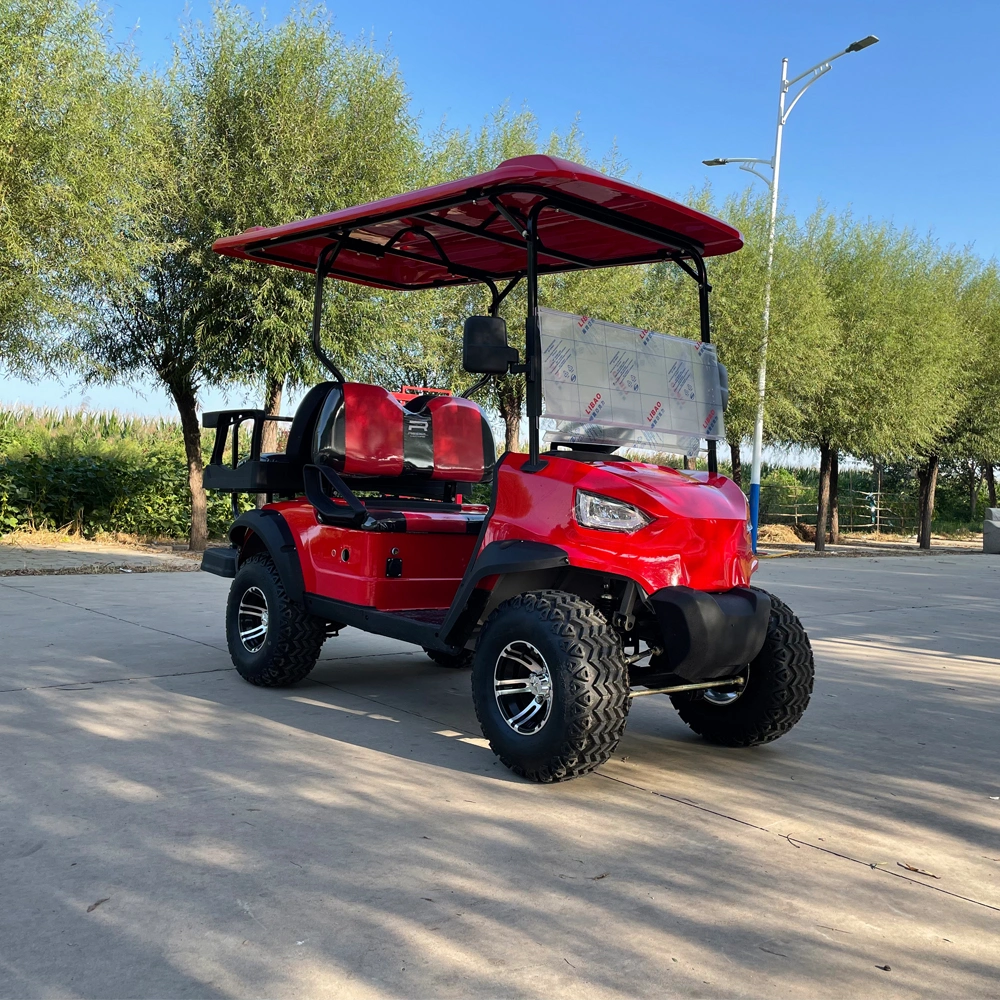 2023 New Chinese 5kw/7kw 4 Wheel 4 Seater Golf Carts Electric Golf Kart