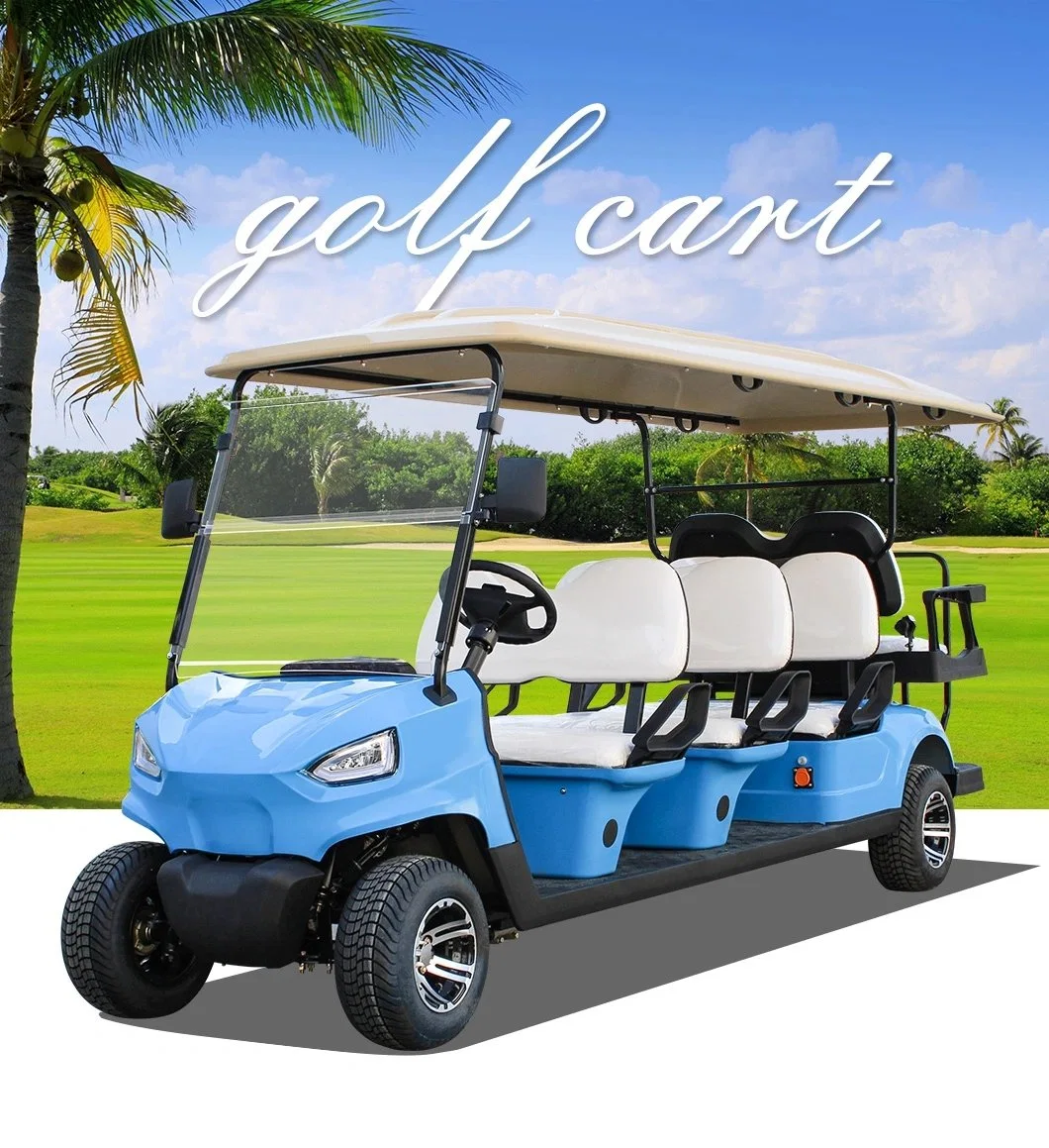 Banpo Automatic Parking 2+2 Seater Solar Panels Electric Golf Cart