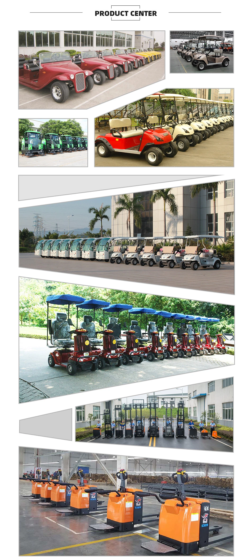6 Seat Electric Classic Wedding Vehicle with Different Colors (DN-6D)