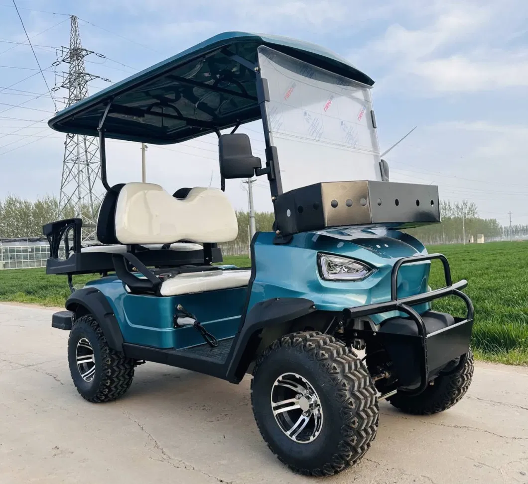 2023 New Popular 72V 5000W Chinese 4 Wheel 6 Seater Electric Golf Cart with Customized Service