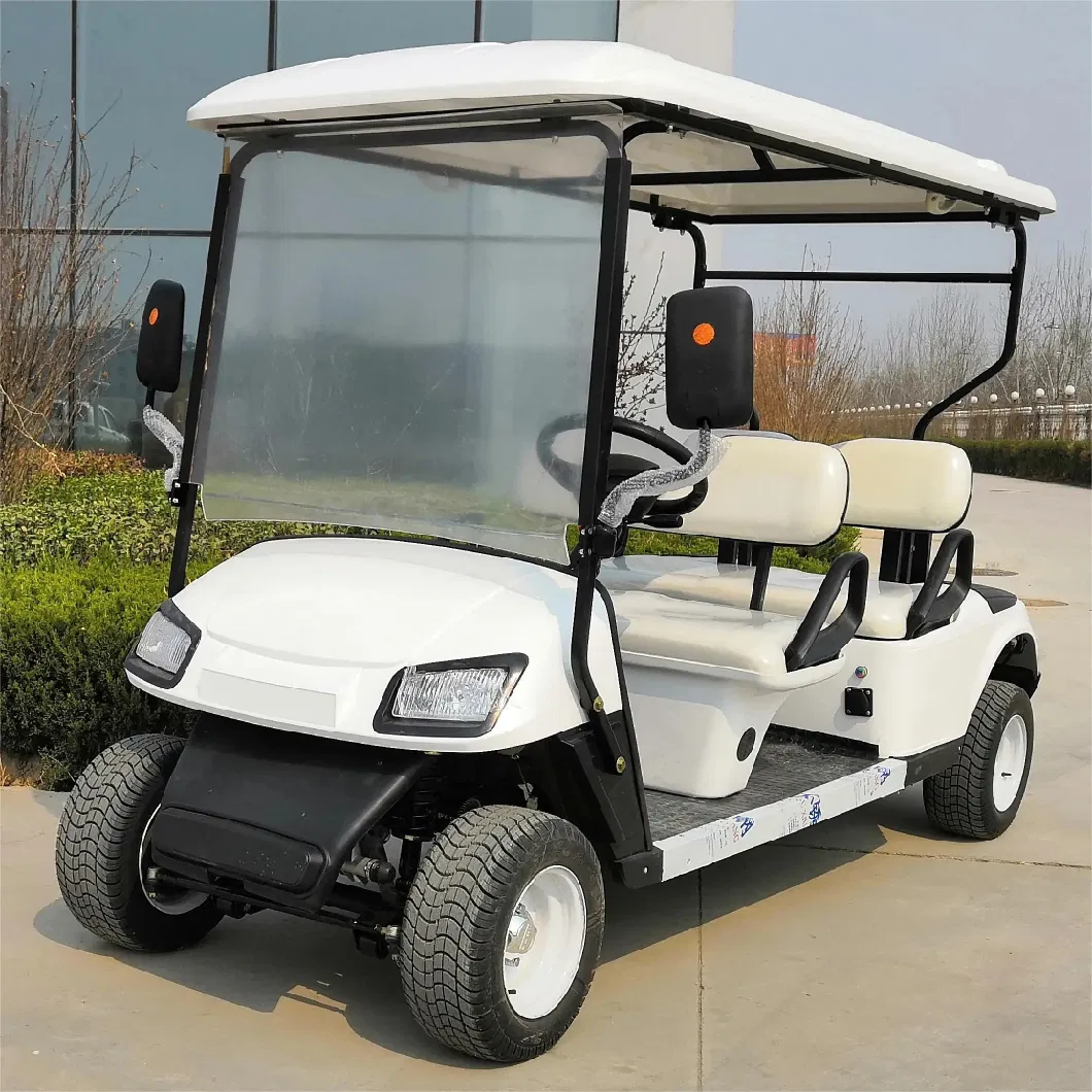 City Park Using! Competitive Price Custom 4 Seater Mini Electric Golf Cart High Speed Small 2+2 4 Seater Electric Golf Cart