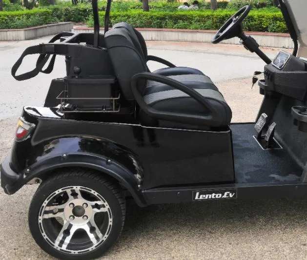 2-Seats Electric Vehicle Lento Brand Appearance Beautiful Golf Cart