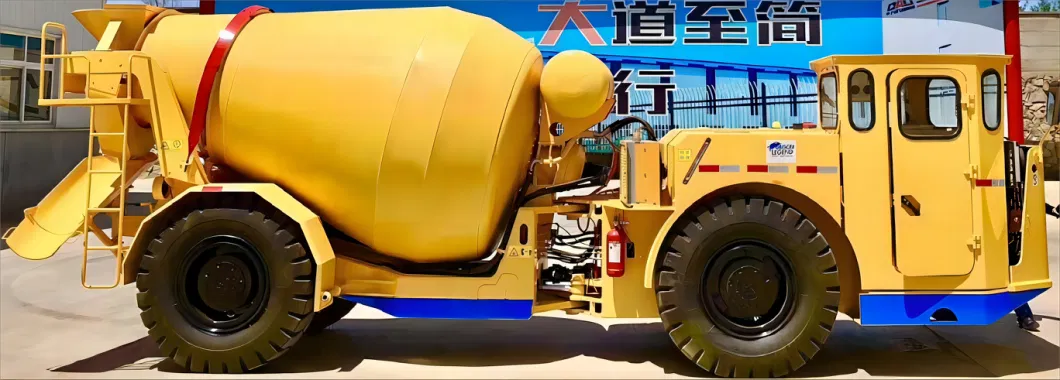 Underground Mining Equipment Concrete Mix Utility Vehicle Mixer Truck for Underground Mines