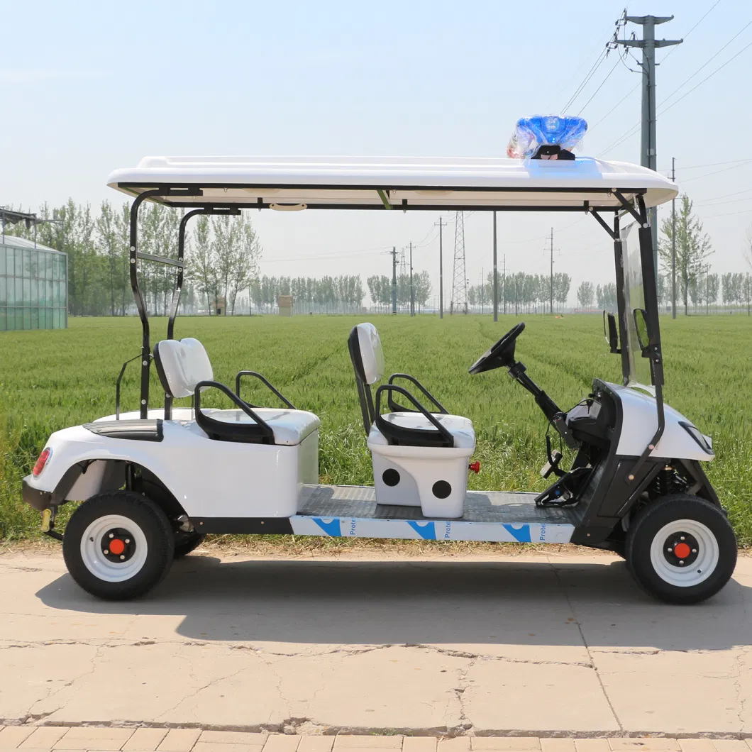 4 Seats Golf Club Utility Electric Vehicle with Alarm Light