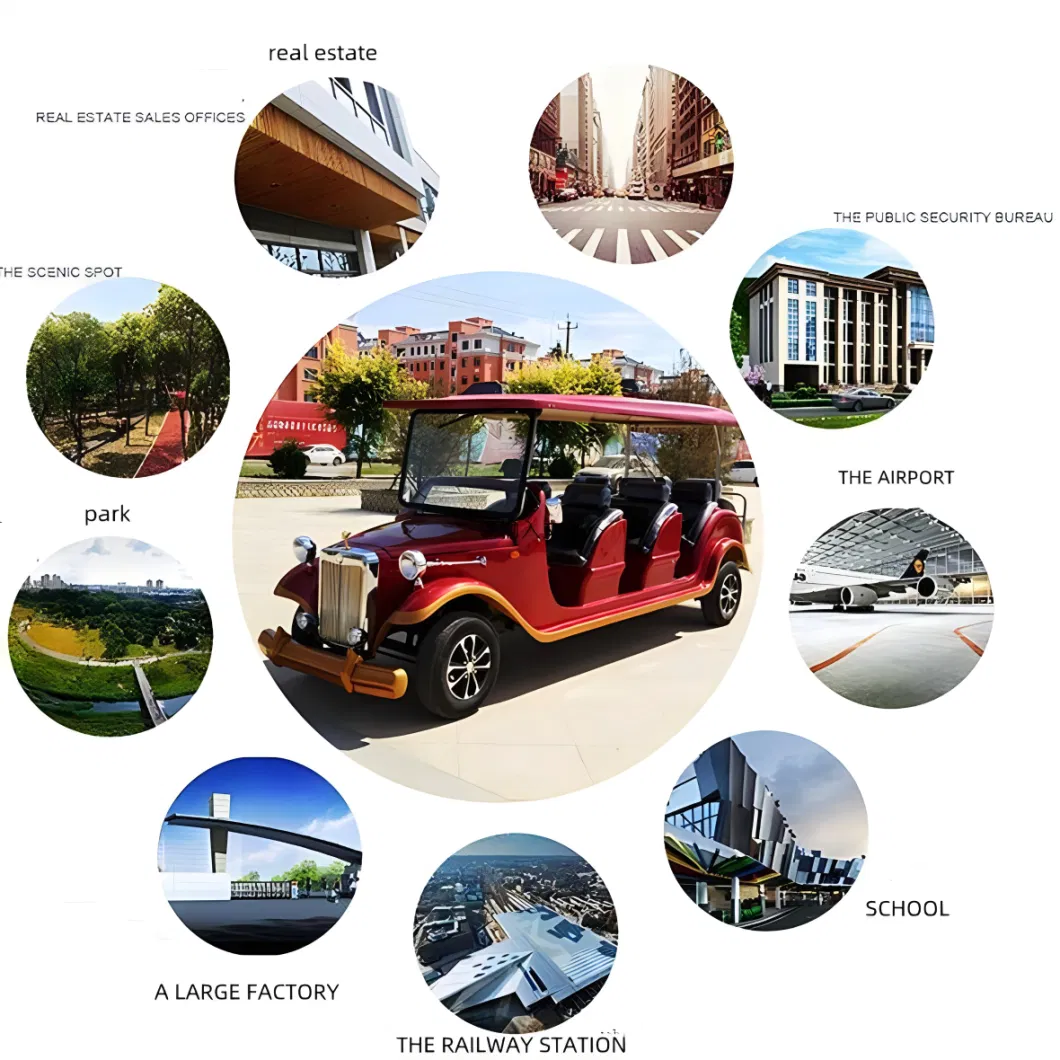 Luxury Electric Classic Car Classic Car Retro Classic Car Electric Car Golf Cart 2024 Latest Style Top Configuration, Global Export