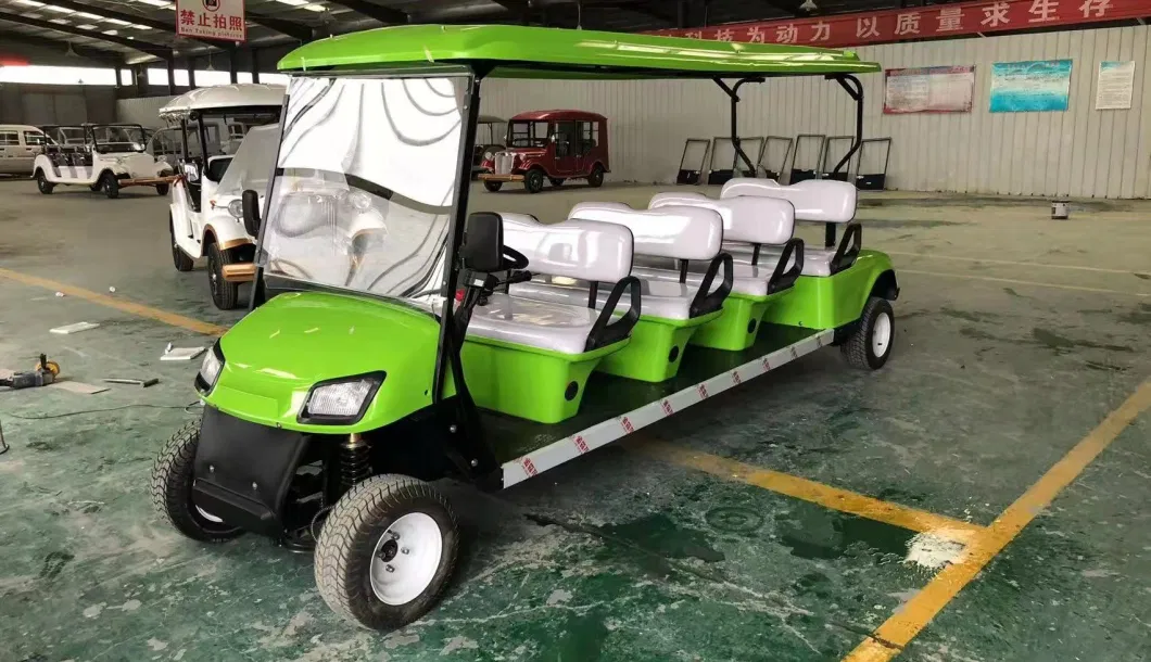 Manufacturer Launches 2/4/6/8 Seat Tourist Bus High Quality Adult Driving Low Speed Electric Car