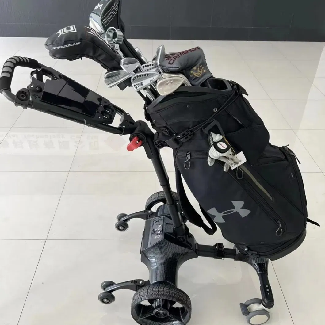 Remote Control Golf Cart Customization Available 6 Wheels Fun Lightweight Portable Golf Trolley